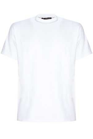 T-shirt in misto cotone bianco LOW BRAND | L1TFW24256538A001